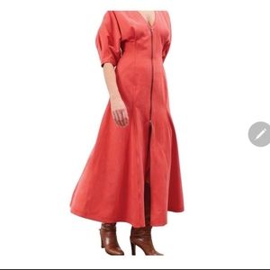 Mara Hoffman Sophie Dress Red